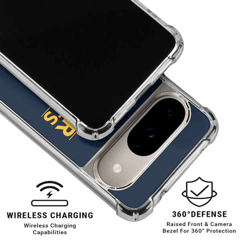 NBA Denver Nuggets Standard - Light Blue Google Pixel 10 Clear Case